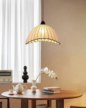 WoodLumiere – Elegant Wooden Pendant Light
