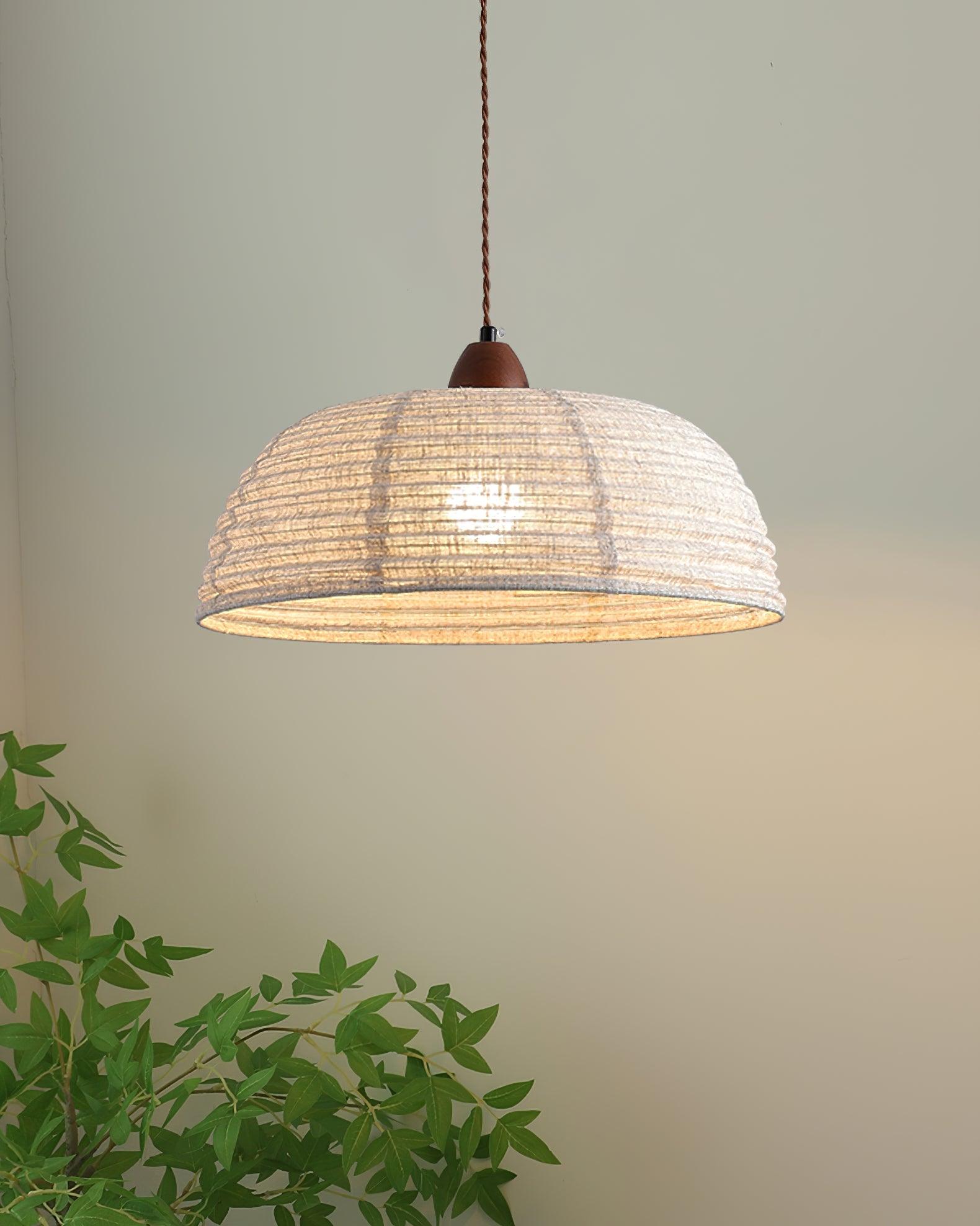 WoodLumiere – Elegant Wooden Pendant Light