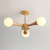 Luna - Elegant Wooden Pendant Light
