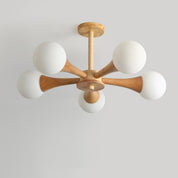 Luna - Elegant Wooden Pendant Light