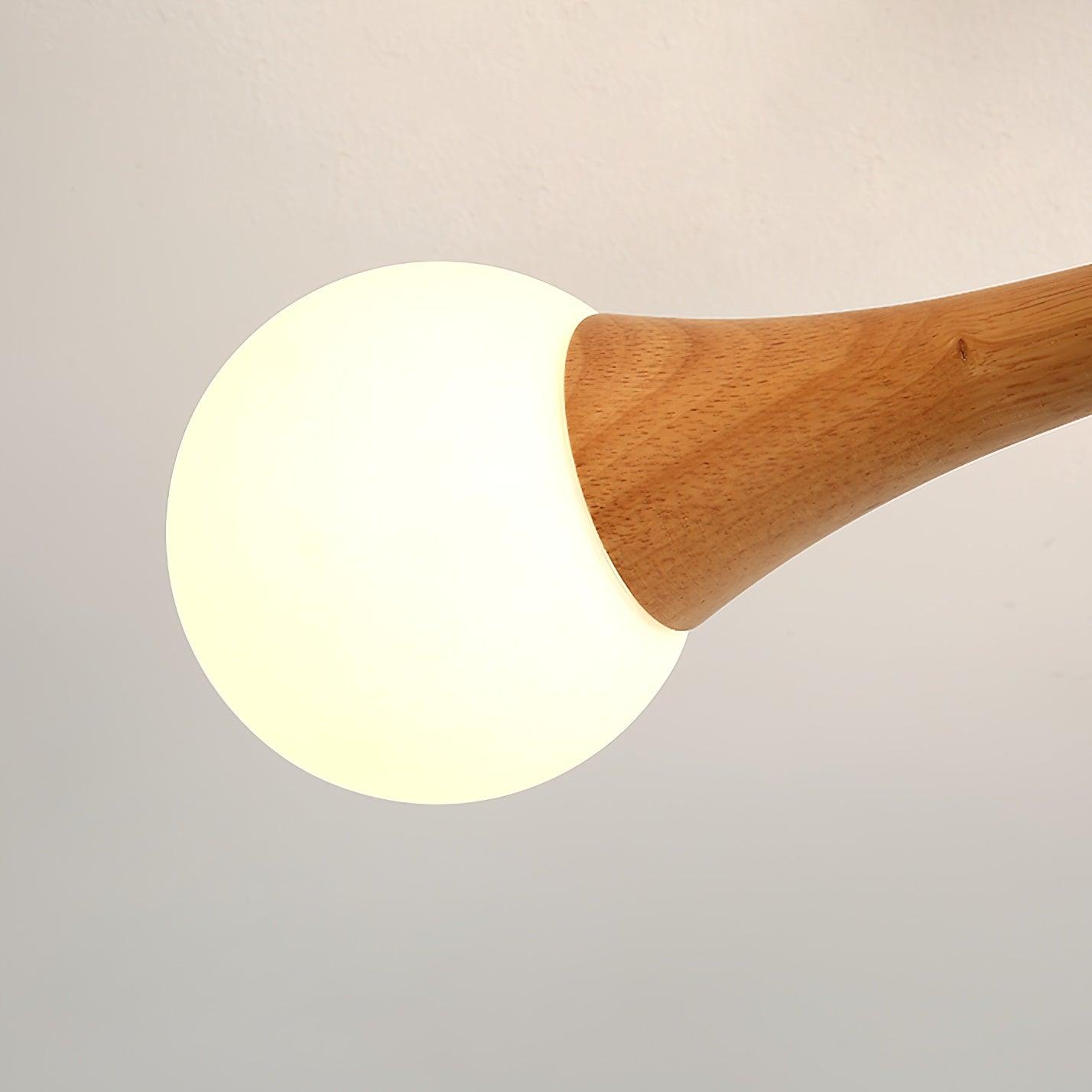 Luna - Elegant Wooden Pendant Light