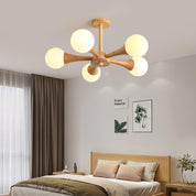 Luna - Elegant Wooden Pendant Light