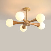 Luna - Elegant Wooden Pendant Light