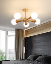 Luna - Elegant Wooden Pendant Light
