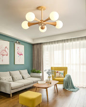 Luna - Elegant Wooden Pendant Light