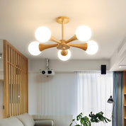 Luna - Elegant Wooden Pendant Light