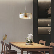 Retroluxe - Retro Pendant Light with Amber Light