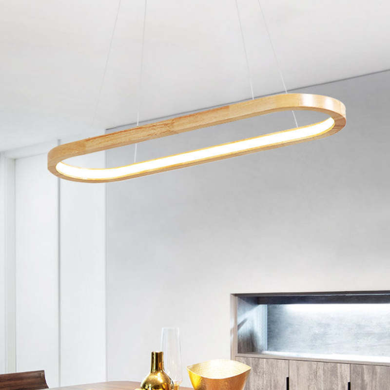 OzawaStyle - Modern pendant lamp made of metal and wood
