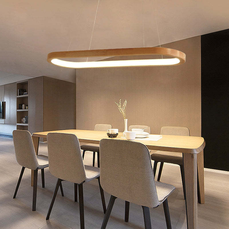 OzawaStyle - Modern pendant lamp made of metal and wood