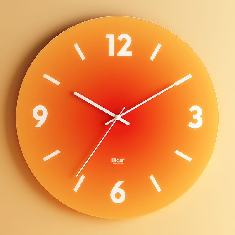 Stylish Glass Wall Clock