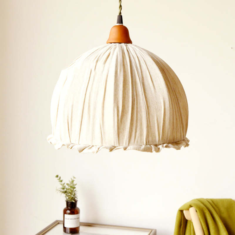 LuxeEco – Scandinavian Fabric Pendant Light