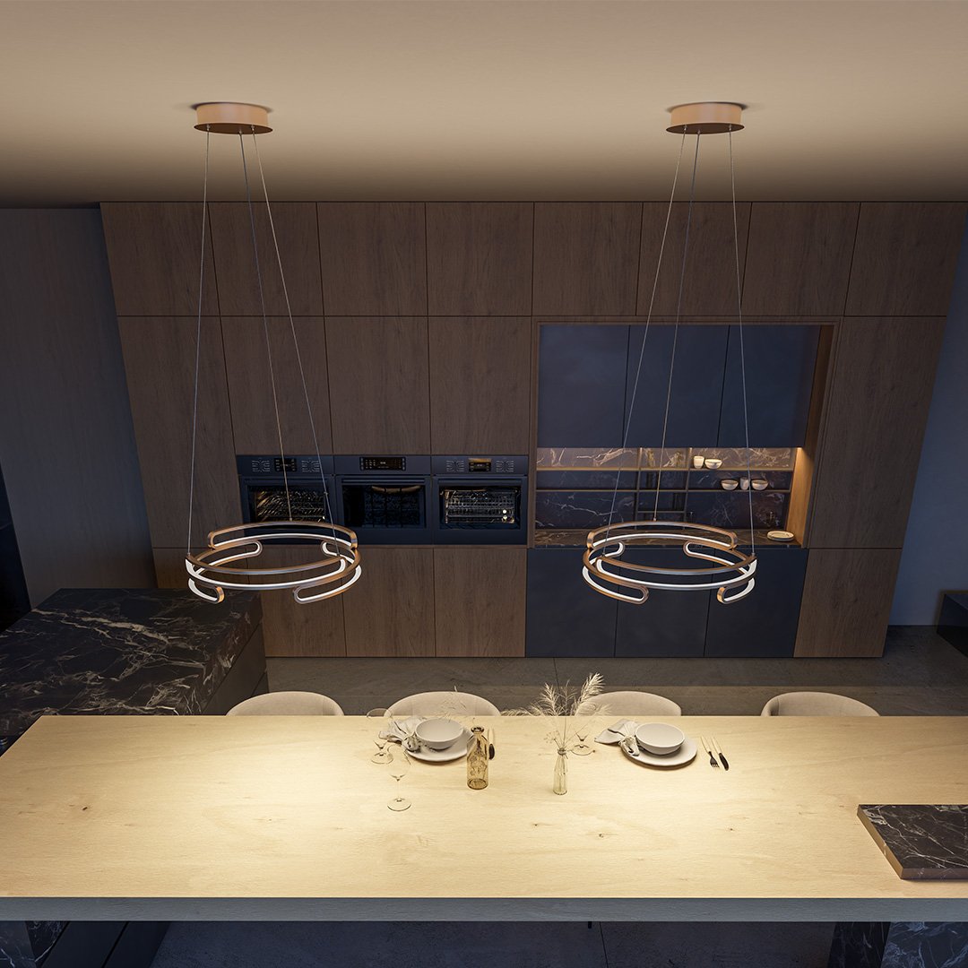 Metalis - Elegant Metal Pendant Light