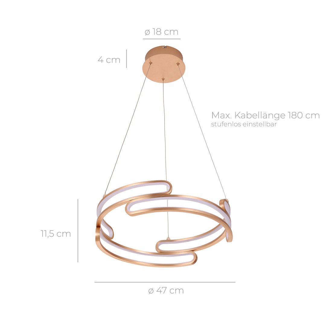 Metalis - Elegant Metal Pendant Light