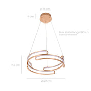 Metalis - Elegant Metal Pendant Light