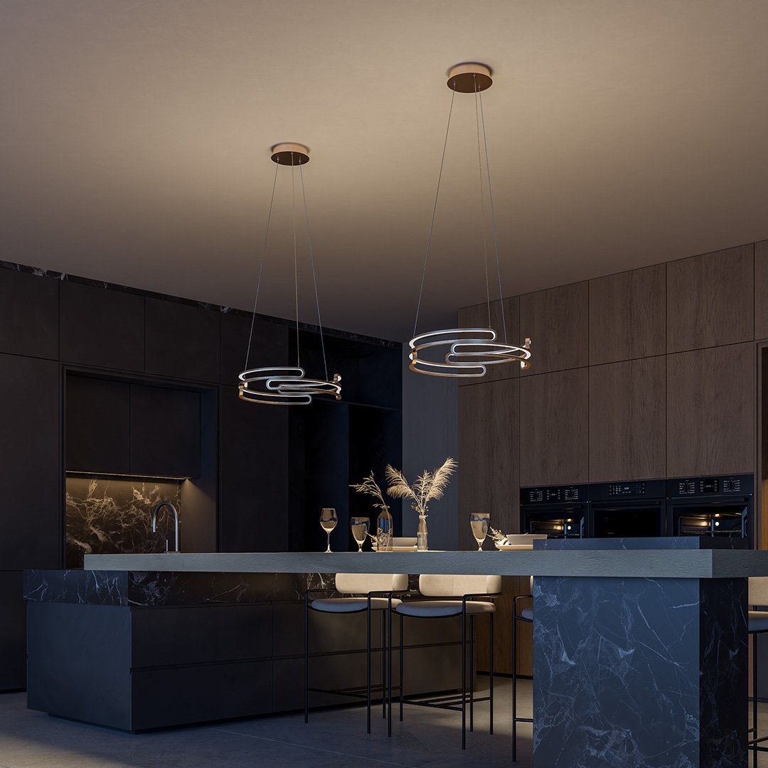 Metalis - Elegant Metal Pendant Light