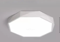 LuminaPolygon - Pentagonal Ceiling Lamp Macaron