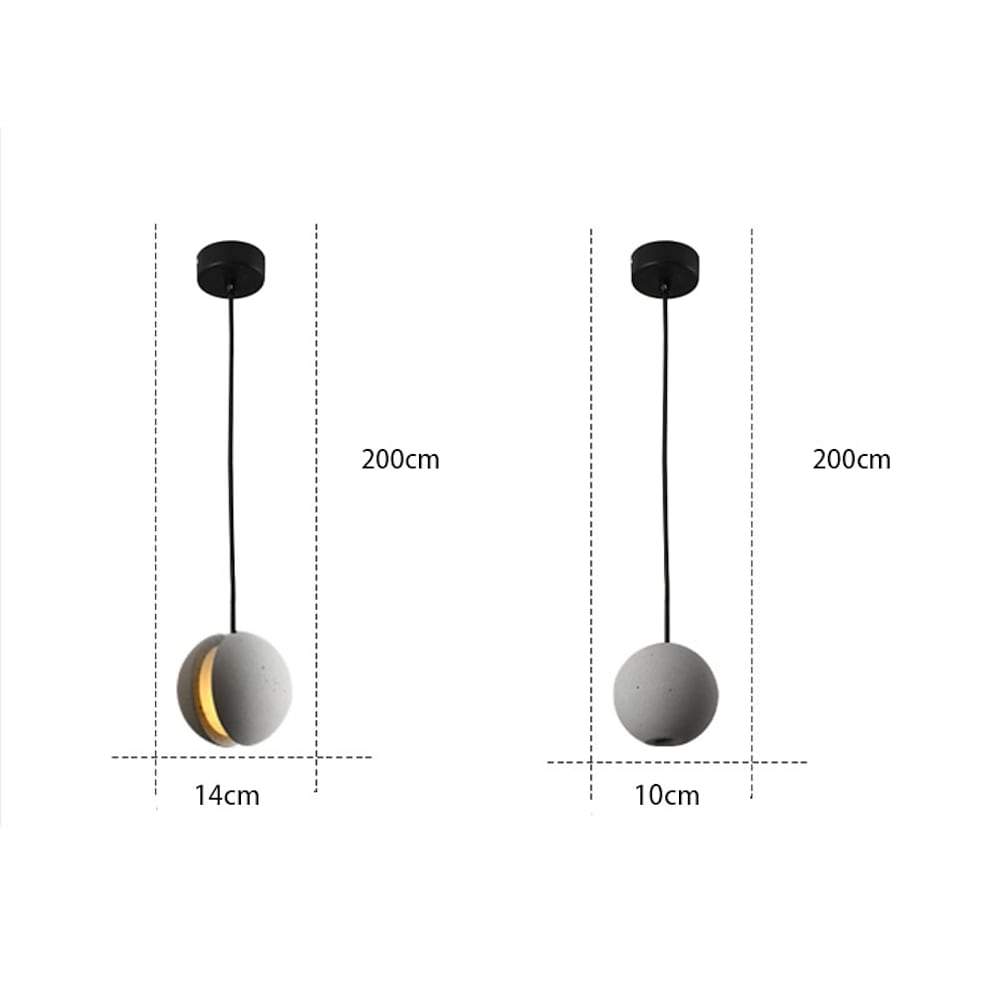 LichtGloed - Modern Spot Light Pendant Lamp made of Metal with LED Lighting for Ceiling