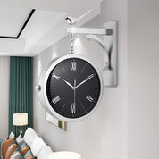 GlowTime - Double-Sided Roman Wall Clock