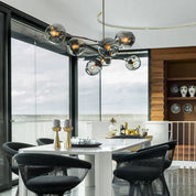 BubbleLight – Sputnik Pendant Light with Glass Bubbles