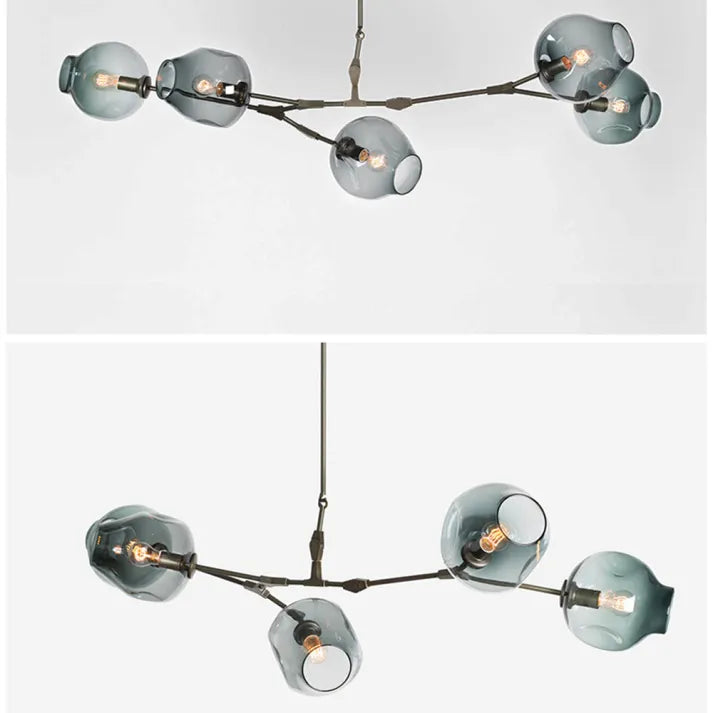 BubbleLight – Sputnik Pendant Light with Glass Bubbles