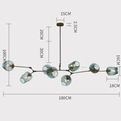 BubbleLight – Sputnik Pendant Light with Glass Bubbles