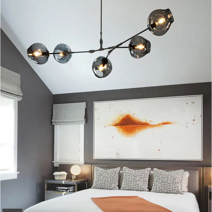 BubbleLight – Sputnik Pendant Light with Glass Bubbles
