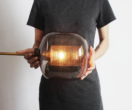 LumiSavane - Elegant Glass Pendant Light