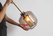 LumiSavane - Elegant Glass Pendant Light