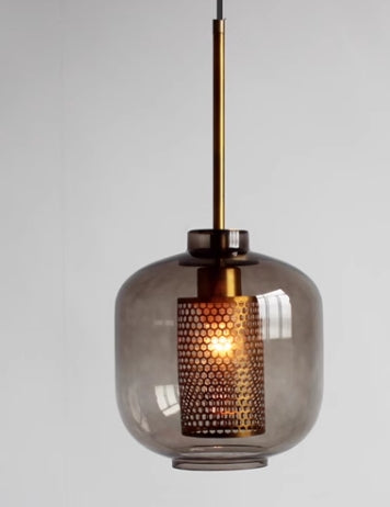 LumiSavane - Elegant Glass Pendant Light