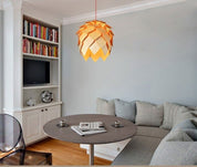 Modern Art Oak Pine Cone Pendant Lamps