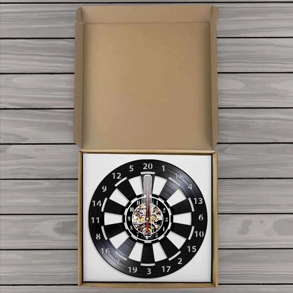 GlowDart - Stylish Vinyl Wall Clock