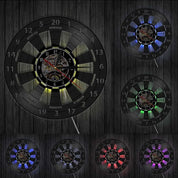GlowDart - Stylish Vinyl Wall Clock
