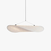 LunaLux - Modern LED Pendant Light in Metal and Synthetic Silk