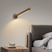 Magnetic 360 Nordic Design Wooden Wall Lamp