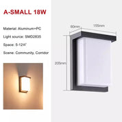 UrbanSpectra - Modern LED Outdoor Wall Lamps