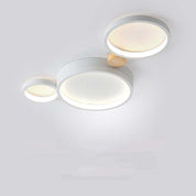ChicLumineux - Ceiling Light in White and Grey Metal