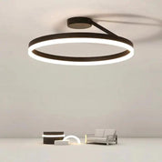 ArishaGlow - Elegant LED Ceiling Light in Gold and Metal