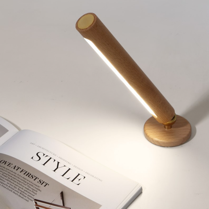Magnetic 360 Nordic Design Wooden Wall Lamp