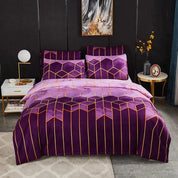 CoolComfort - Duvet Cover with Geometric Pattern, Cooling and Breathable