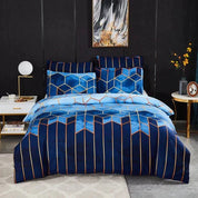 CoolComfort - Duvet Cover with Geometric Pattern, Cooling and Breathable