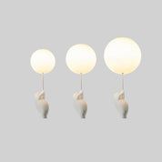 SkyDream - Children's Pendant Light with Bear and Balloon