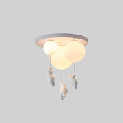 SkyDream - Children's Pendant Light with Bear and Balloon