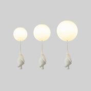 SkyDream - Children's Pendant Light with Bear and Balloon