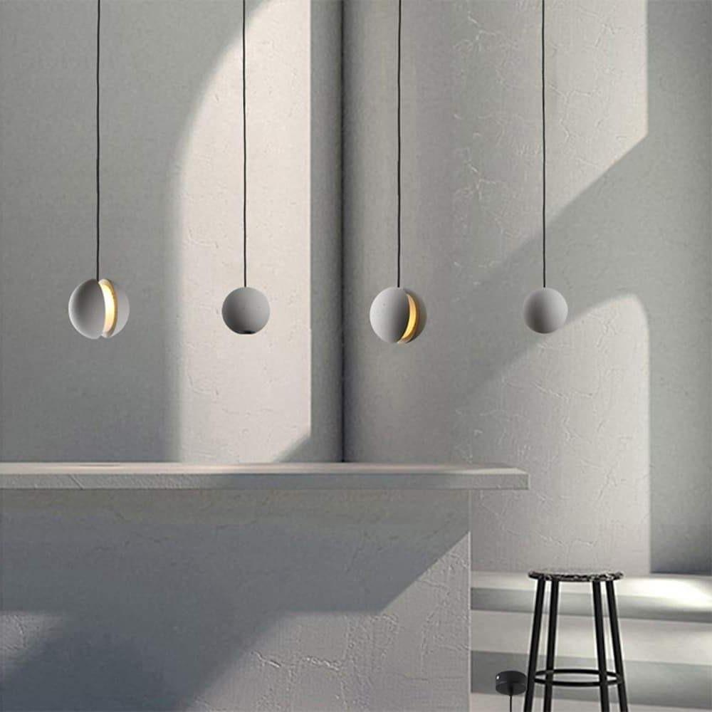 LichtGloed - Modern Spot Light Pendant Lamp made of Metal with LED Lighting for Ceiling
