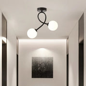 Modern Glass Ceiling Lamp - Minimalist Design for Any Space