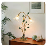 BloomGlow – Floral Table Lamp