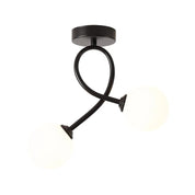 Modern Glass Ceiling Lamp - Minimalist Design for Any Space