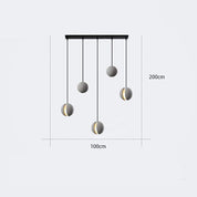 LichtGloed - Modern Spot Light Pendant Lamp made of Metal with LED Lighting for Ceiling
