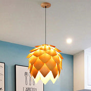 Modern Art Oak Pine Cone Pendant Lamps
