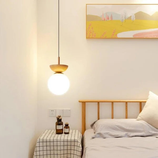 ElementBois - Pendant Light in Halfwood Nordic